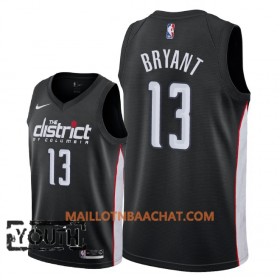 Maillot NBA Washington Wizards Thomas Bryant 13 2018-19 Nike City Edition Noir Swingman - Enfant
